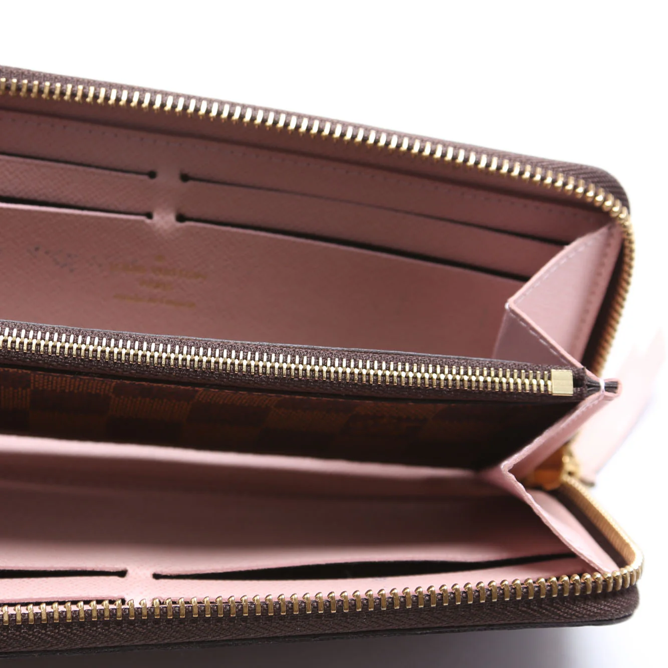Clemence Wallet Damier Ebene Pink - Image 6