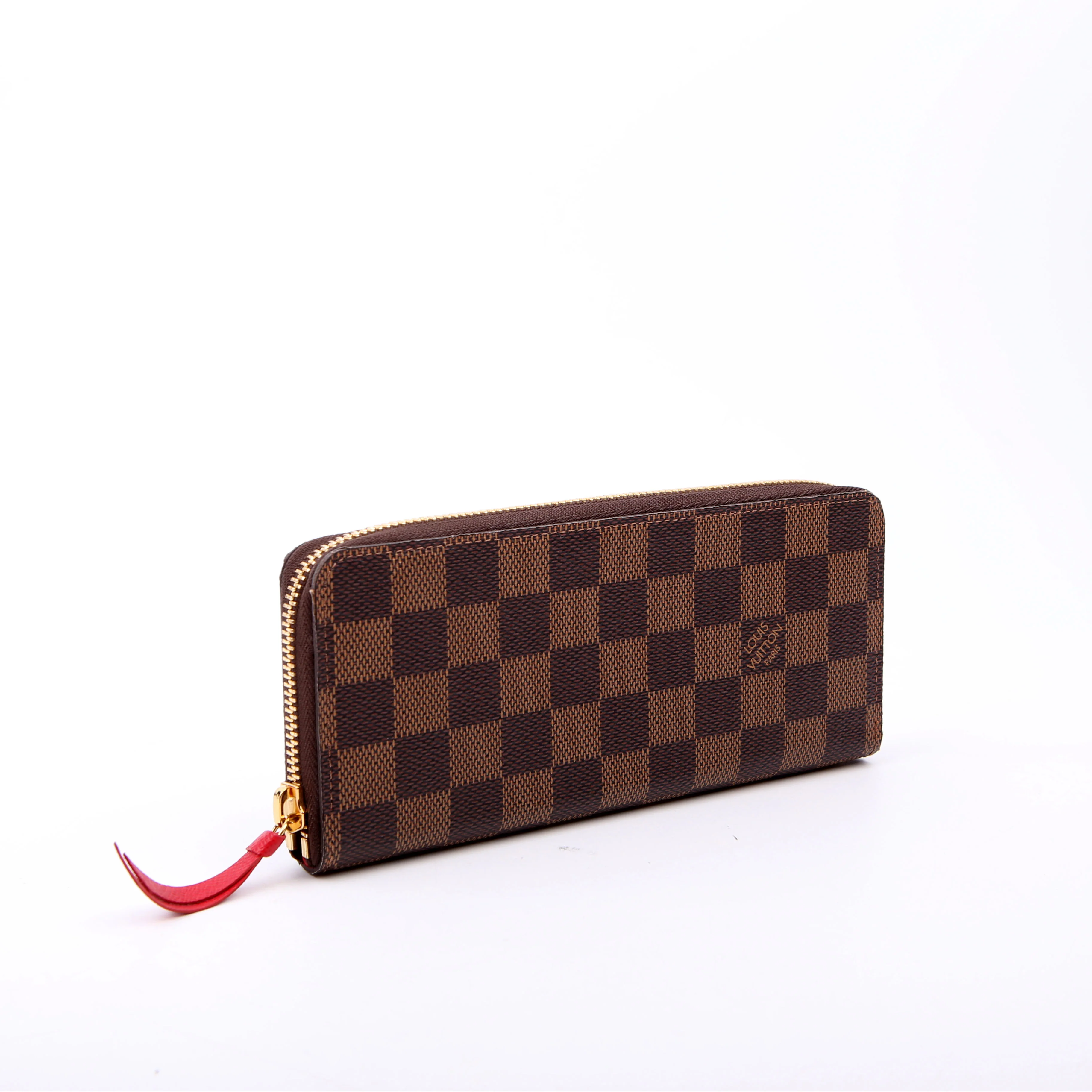 Clemence Wallet Damier Ebene Red - Image 2