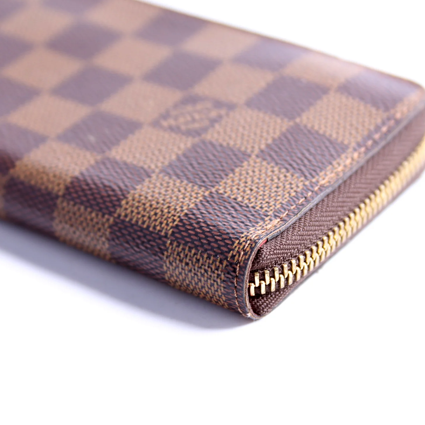 Clemence Wallet Damier Ebene Red - Image 7