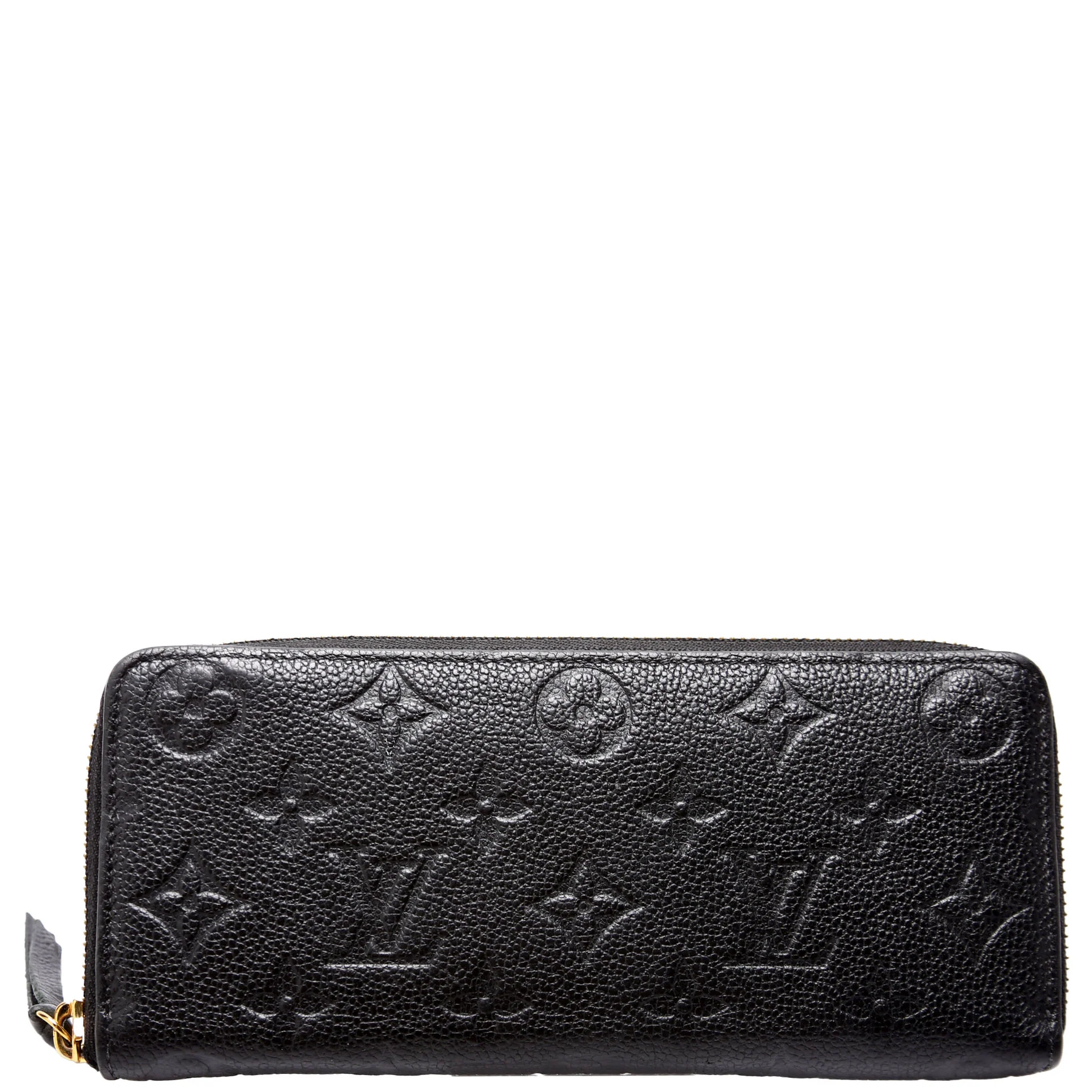 Clemence Wallet Empreinte Black