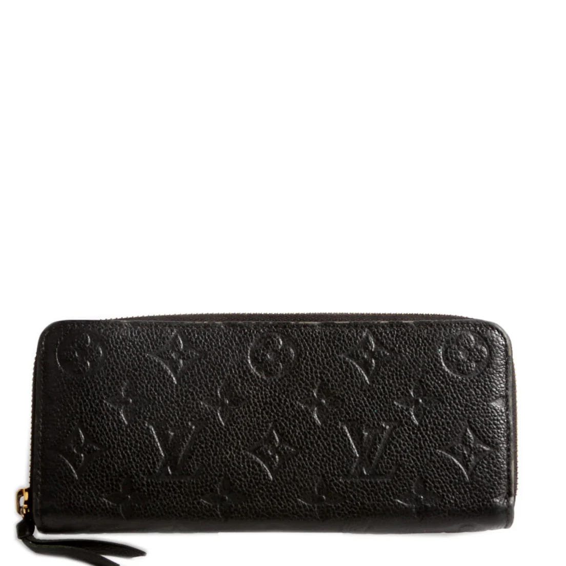 Clemence Wallet Empreinte Black