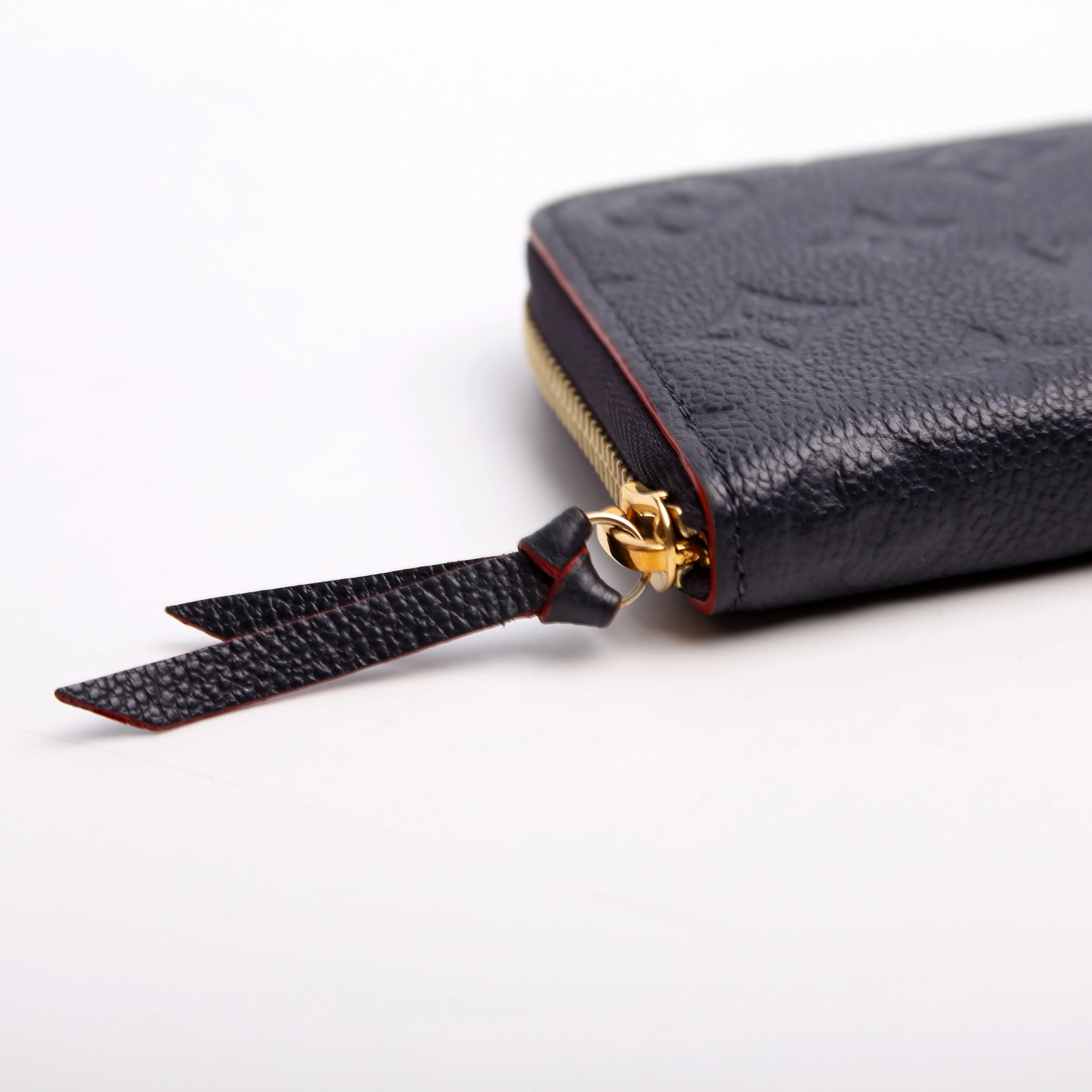 Clemence Wallet Empreinte Blue/Red - Image 6