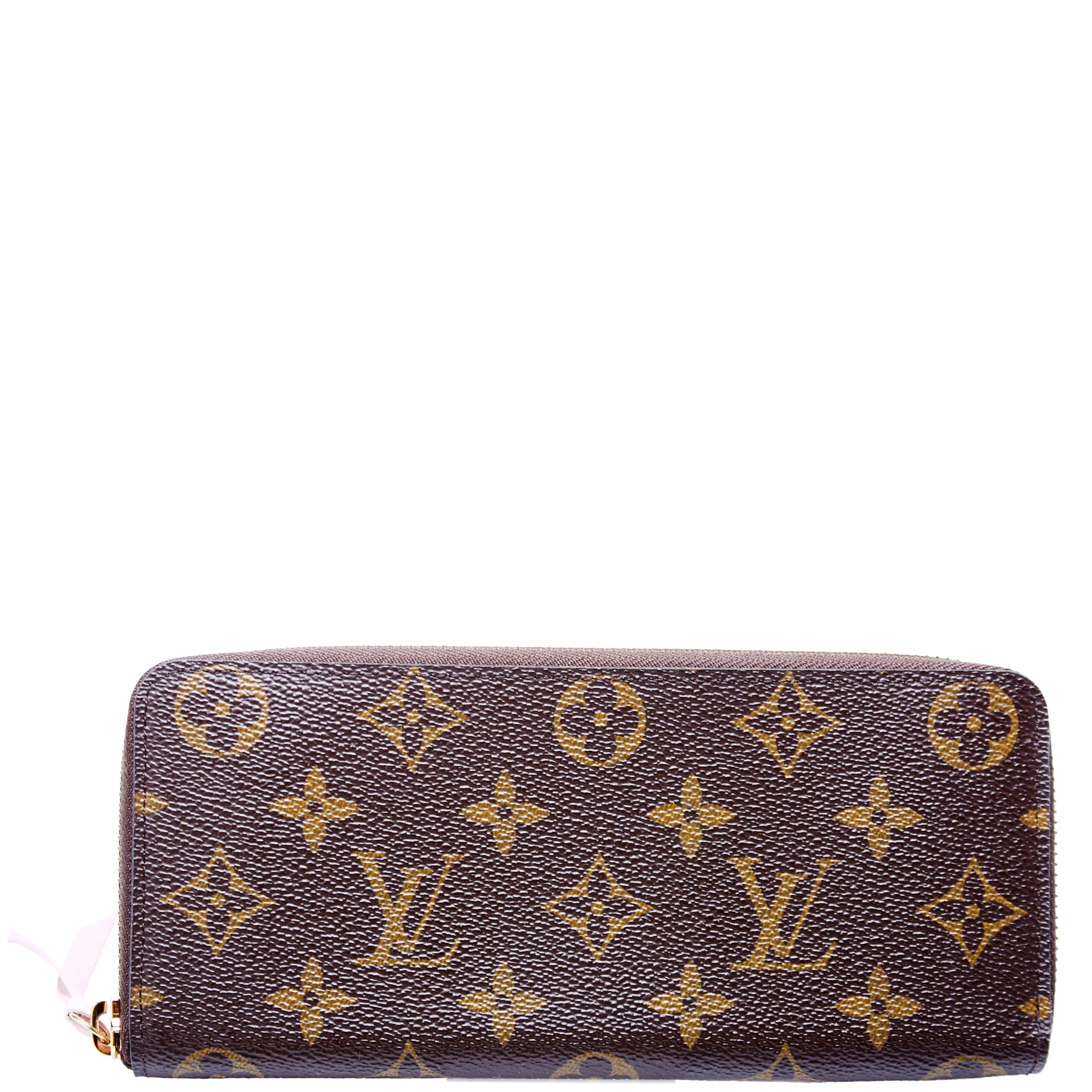 Clemence Wallet Monogram Pink