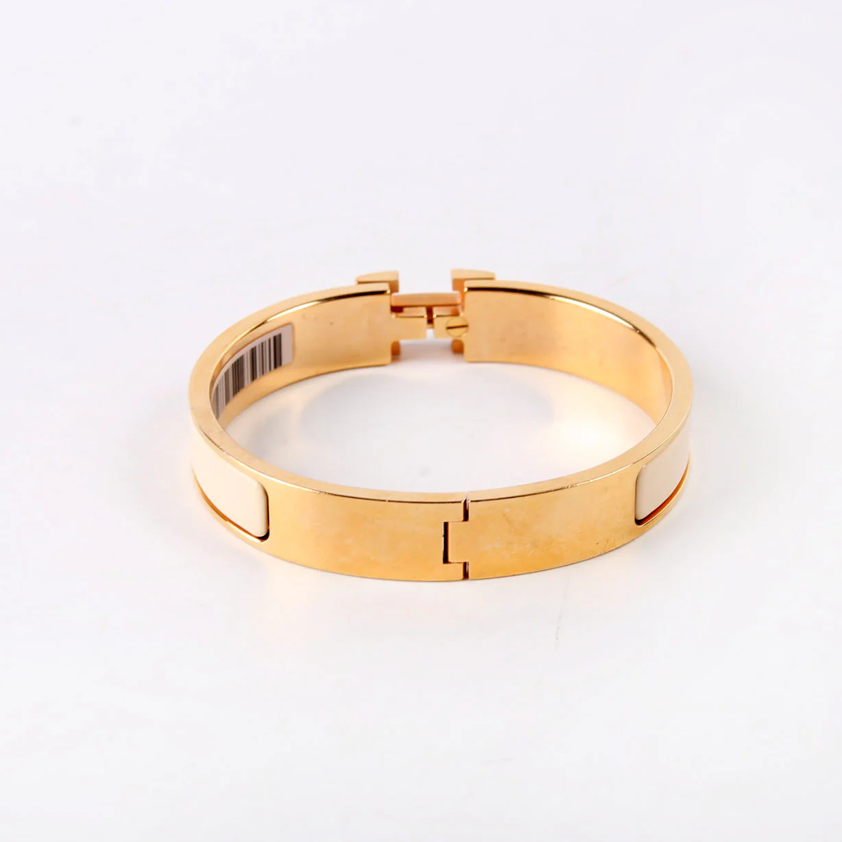 Clic Clac Narrow GM Bracelet Gold/Beige - Image 3