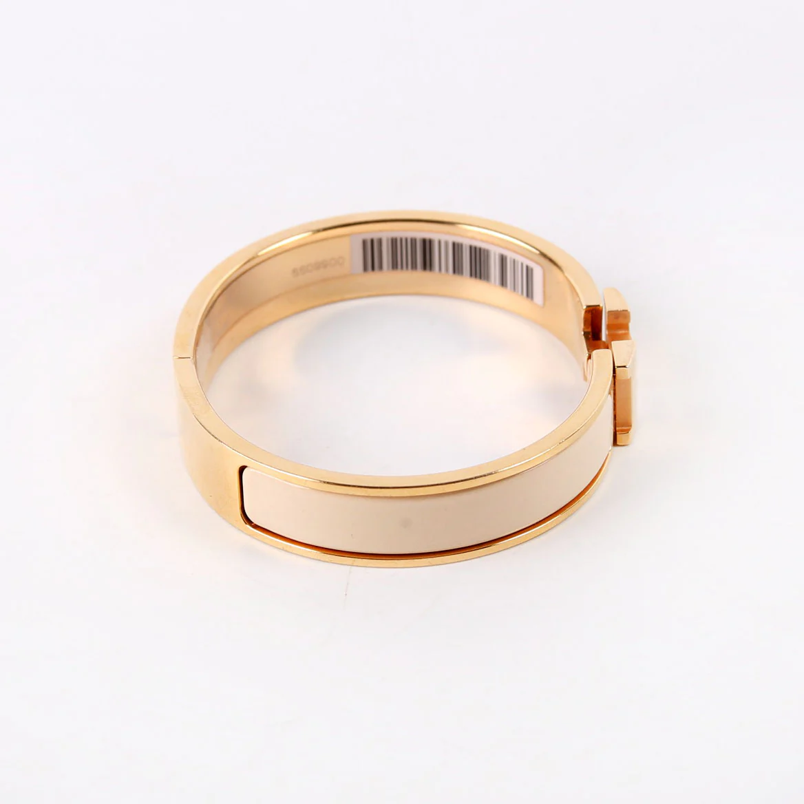 Clic Clac Narrow GM Bracelet Gold/Beige - Image 4