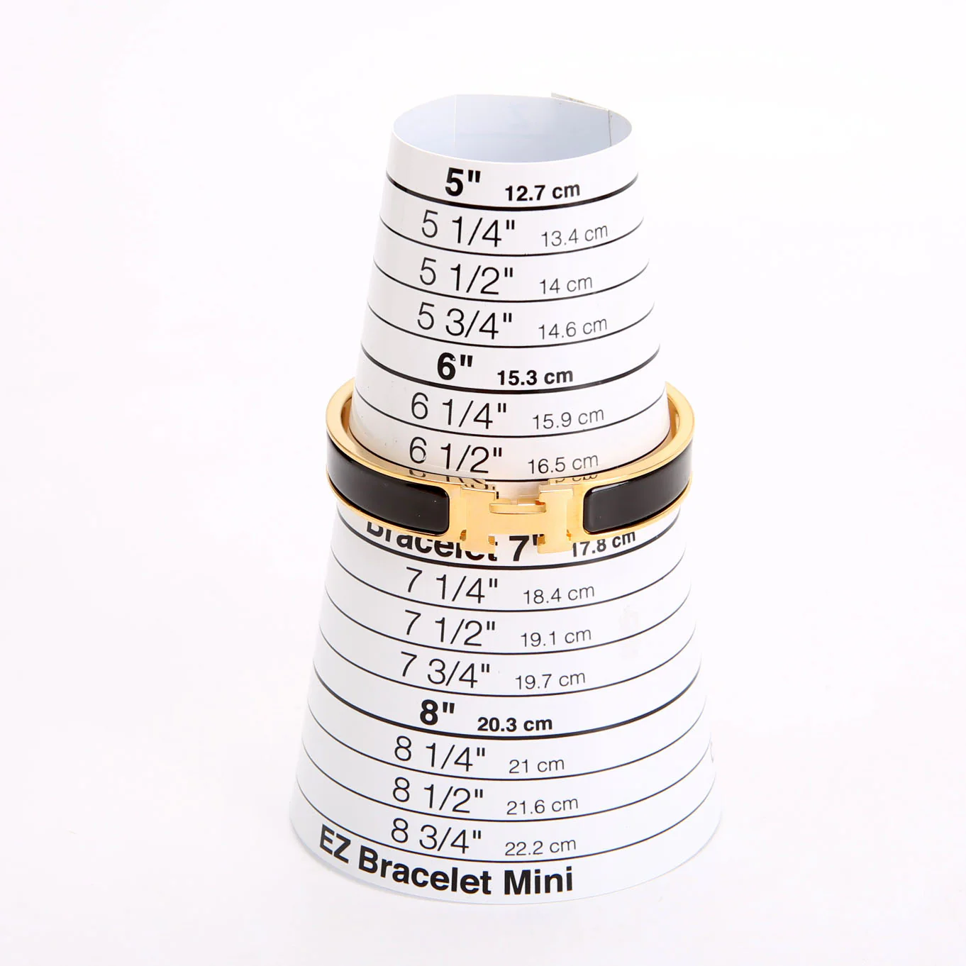 Clic Clac Narrow GM Bracelet Gold/Black - Image 5