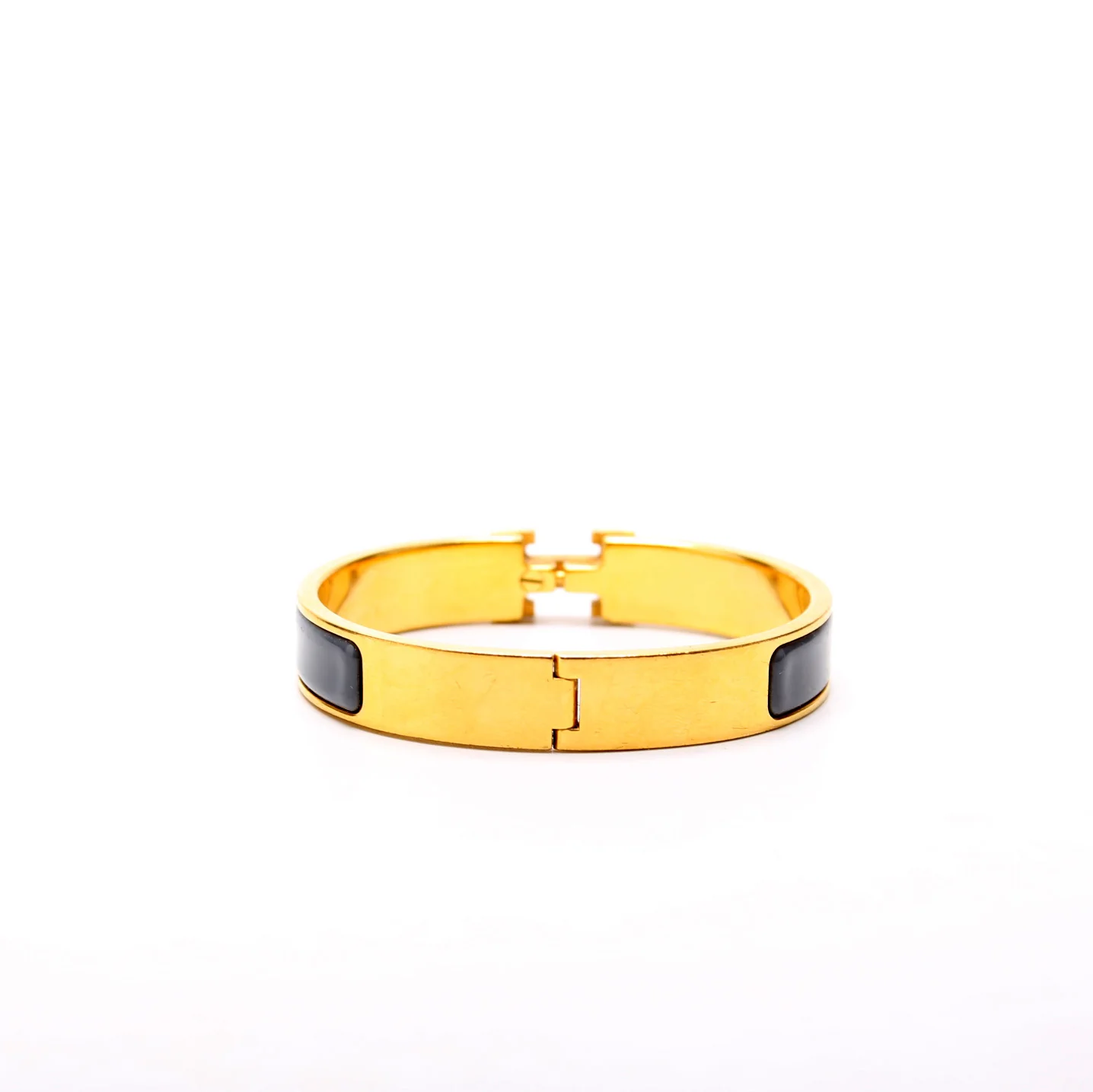 Clic Clac Narrow GM Bracelet Gold/Grey - Image 4