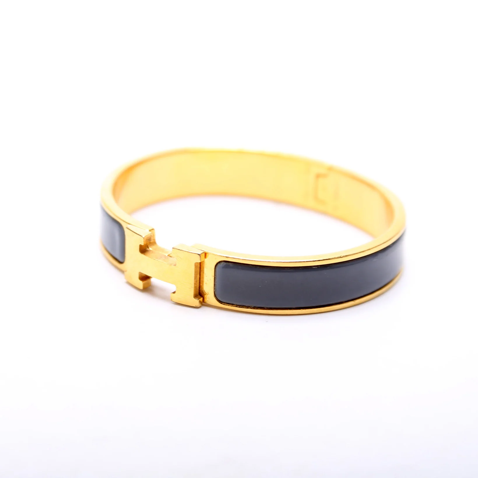 Clic Clac Narrow GM Bracelet Gold/Grey - Image 5