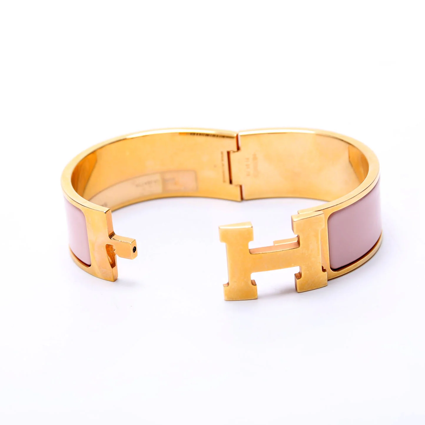 Clic Clac Narrow GM Bracelet Gold/Pink - Image 6