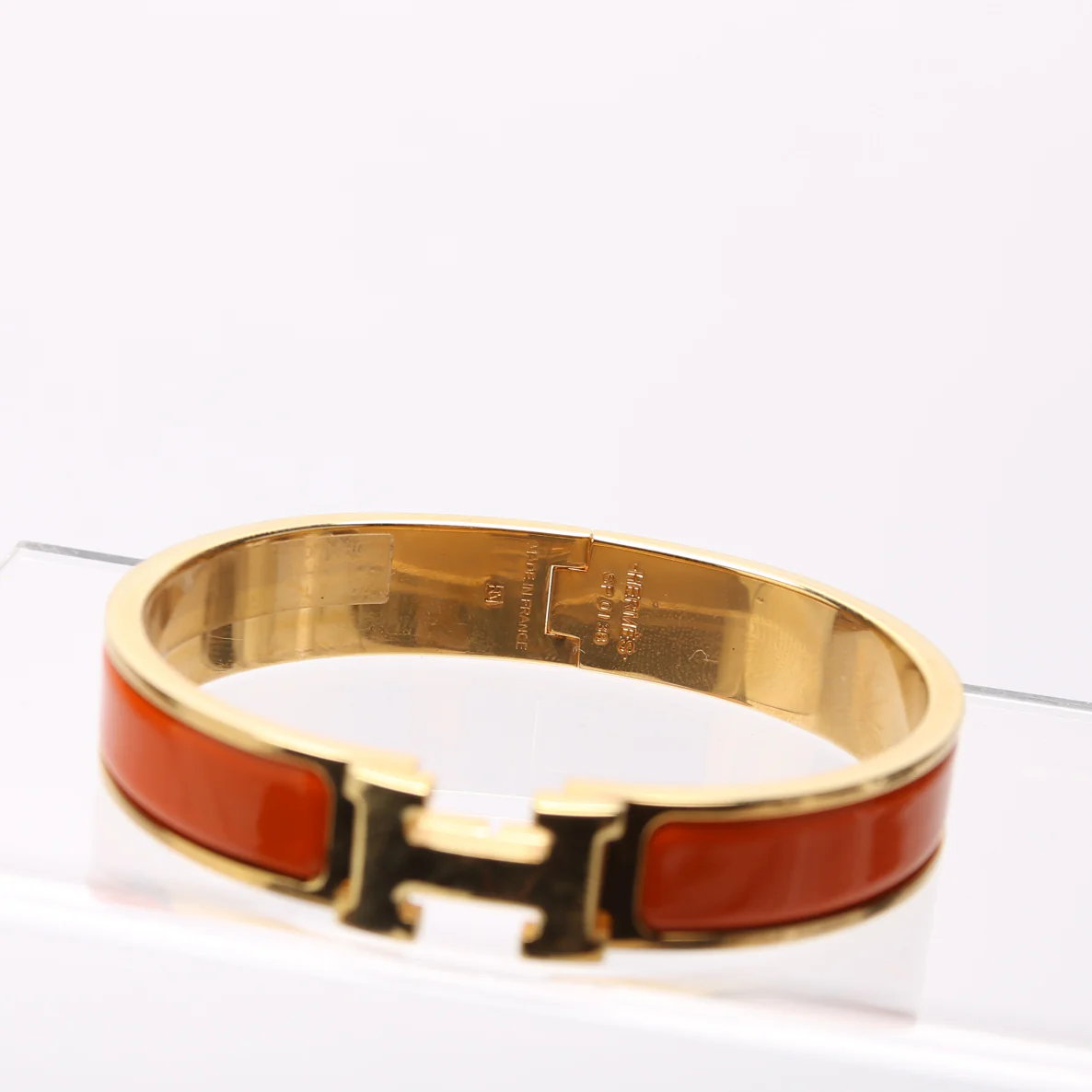 Clic Clac Narrow GM Bracelet Orange - Image 3