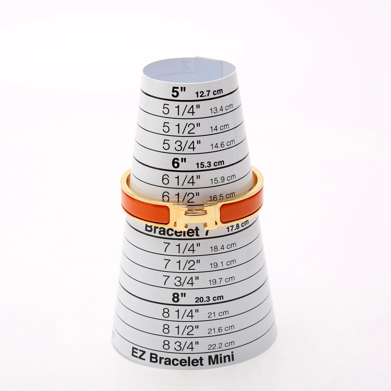 Clic Clac Narrow GM Bracelet Orange - Image 5