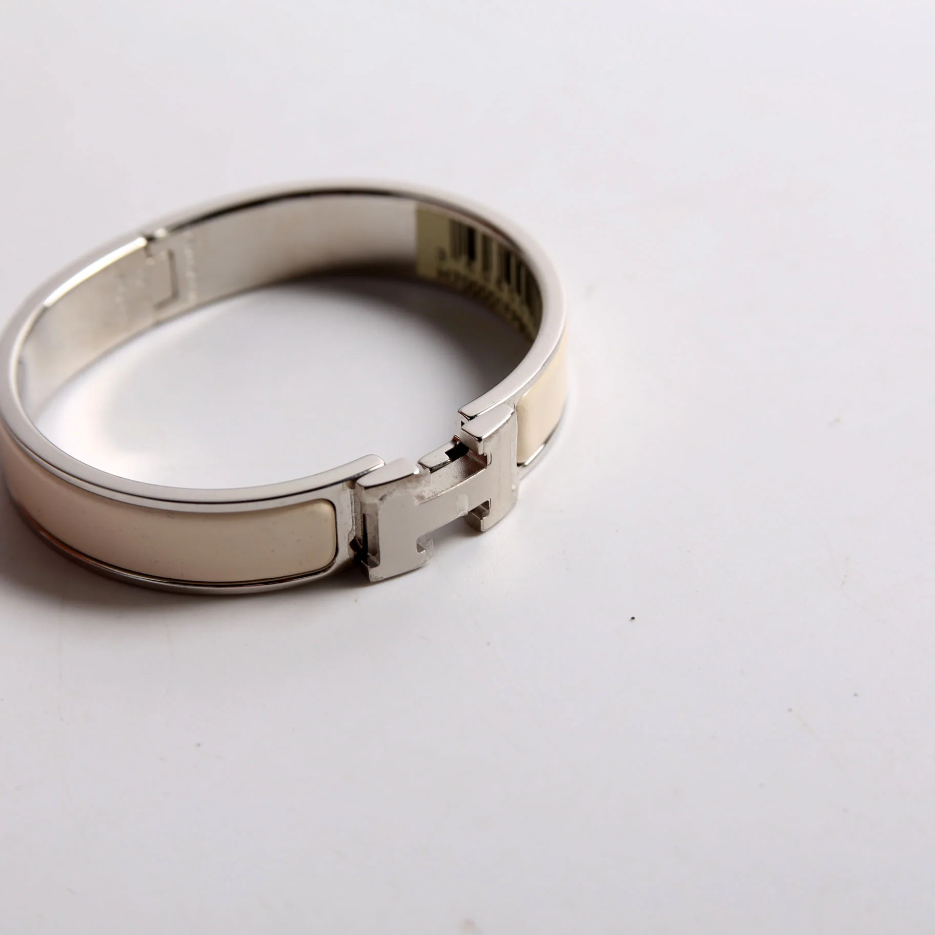 Clic Clac Narrow PM Beige/Silver - Image 6