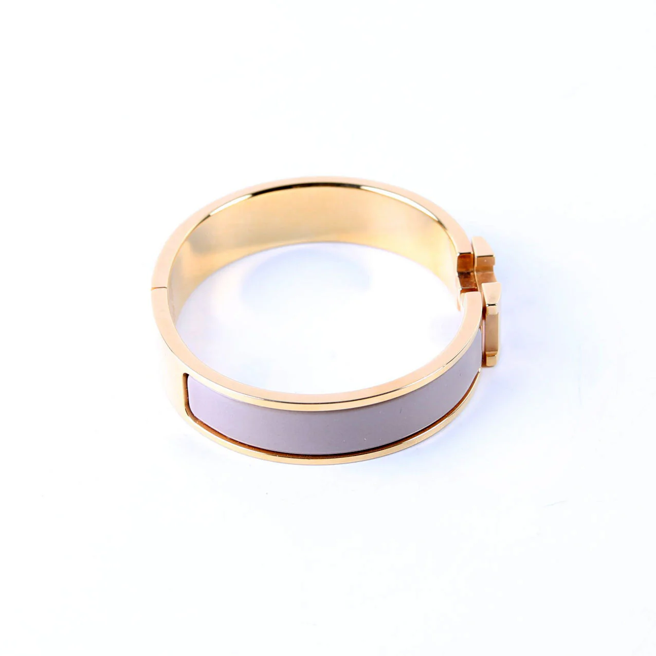 Clic Clac Narrow PM Bracelet Gold/Beige - Image 4