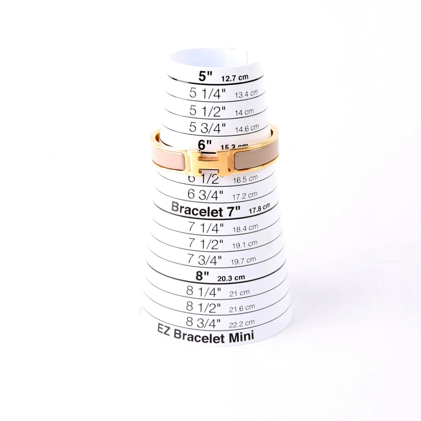 Clic Clac Narrow PM Bracelet Gold/Beige - Image 8