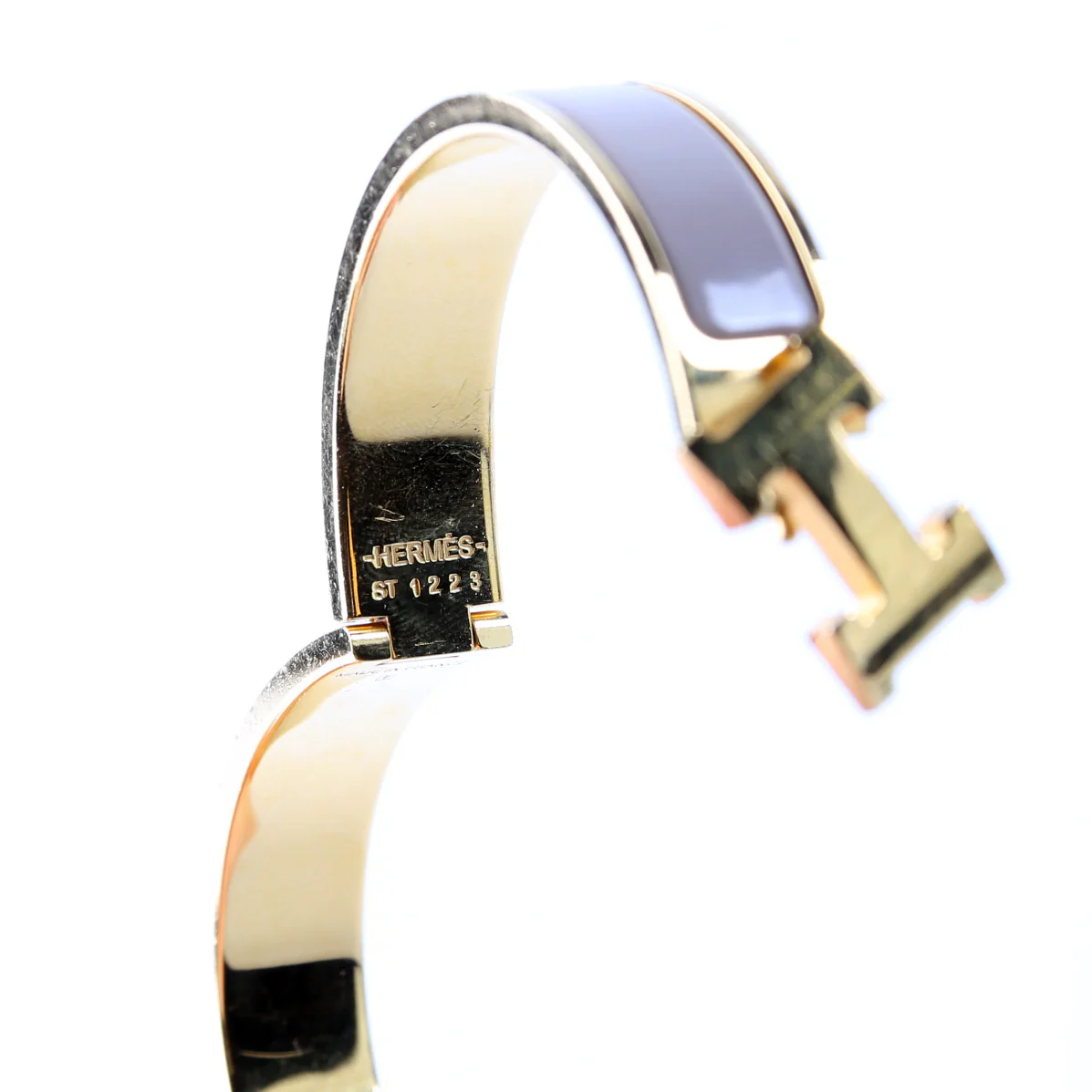 Clic Clac Narrow PM Bracelet Gold/Beige - Image 6