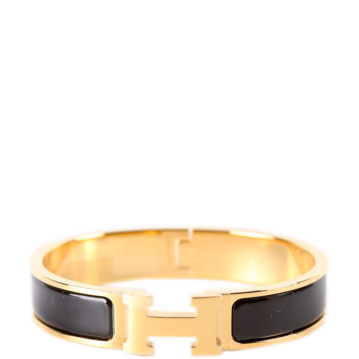 Clic Clac Narrow PM Bracelet Gold/Black