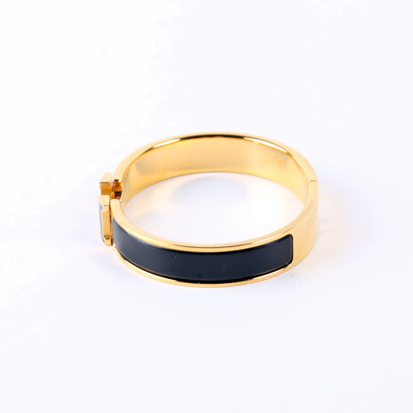 Clic Clac Narrow PM Bracelet Gold/Black - Image 2