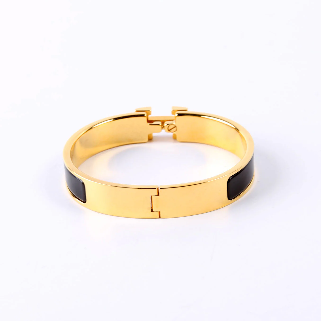 Clic Clac Narrow PM Bracelet Gold/Black - Image 3
