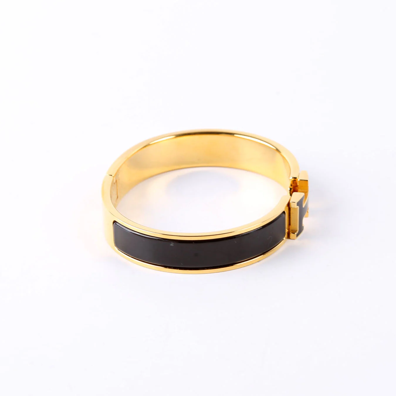 Clic Clac Narrow PM Bracelet Gold/Black - Image 4