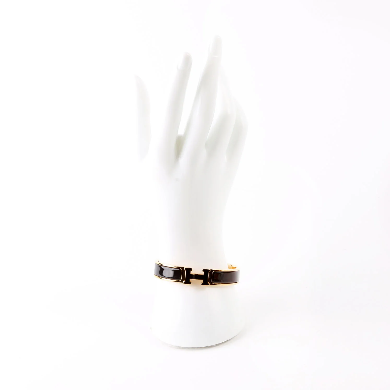 Clic Clac Narrow PM Bracelet Gold/Black - Image 7