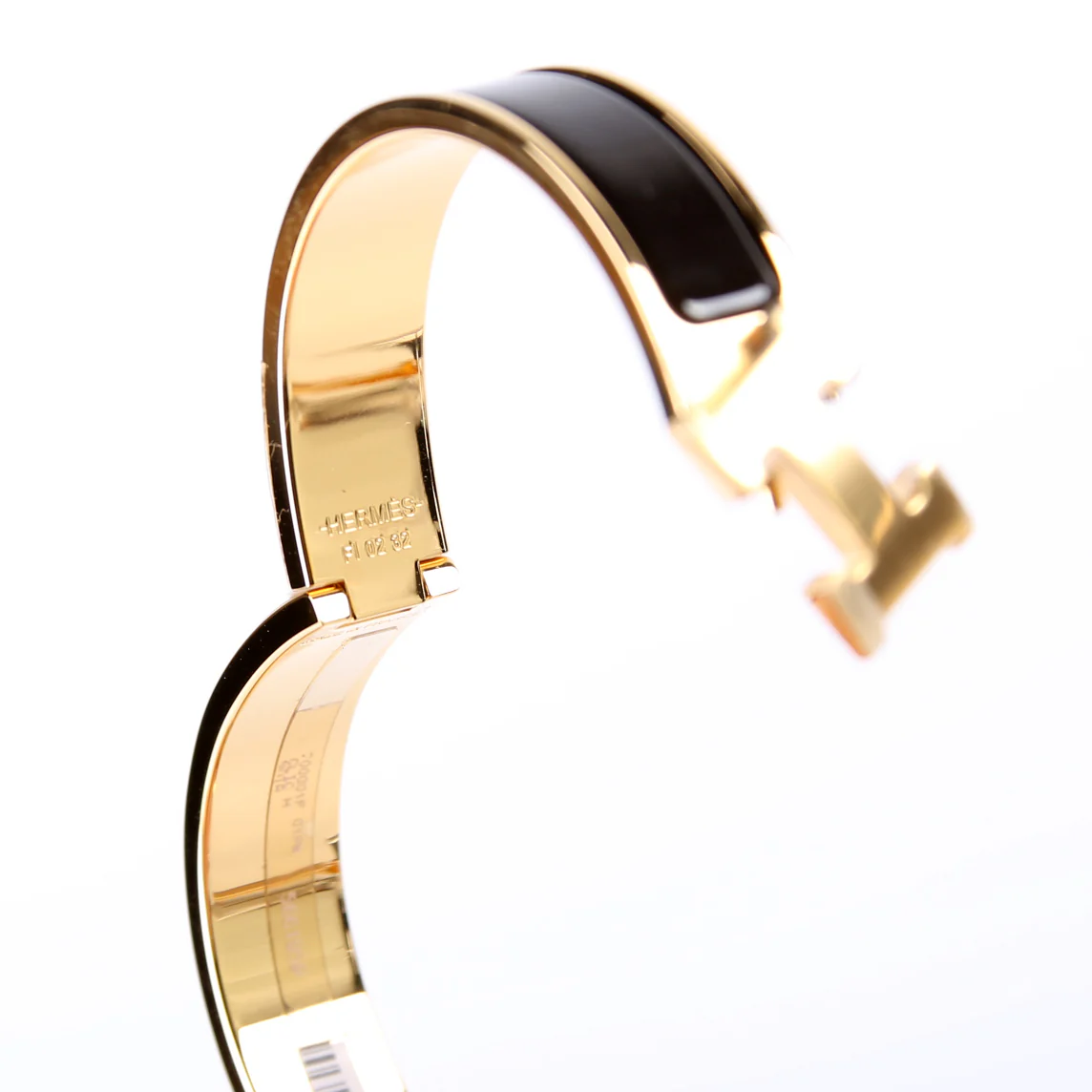 Clic Clac Narrow PM Bracelet Gold/Black - Image 5
