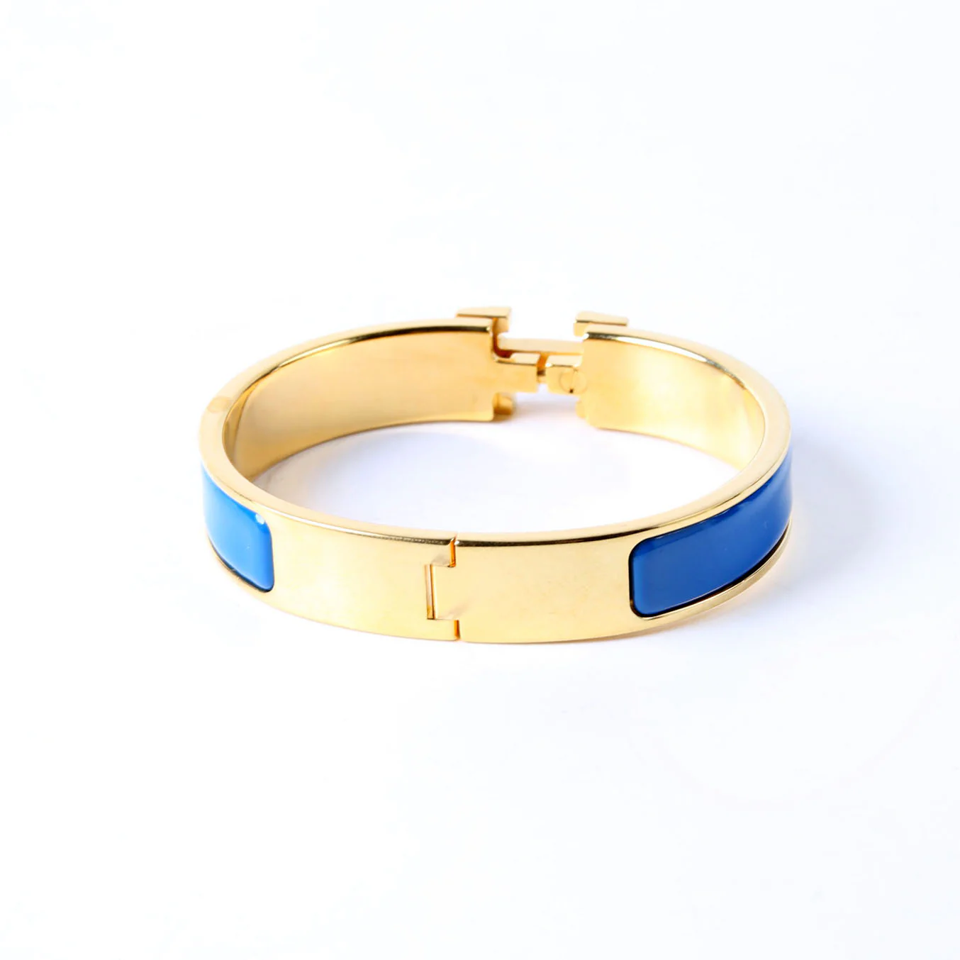 Clic Clac Narrow PM Bracelet Gold/Blue - Image 3