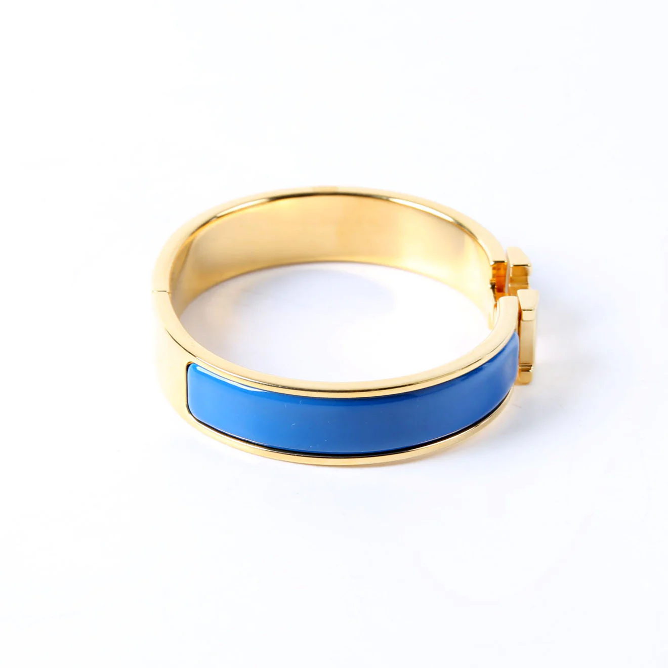 Clic Clac Narrow PM Bracelet Gold/Blue - Image 4
