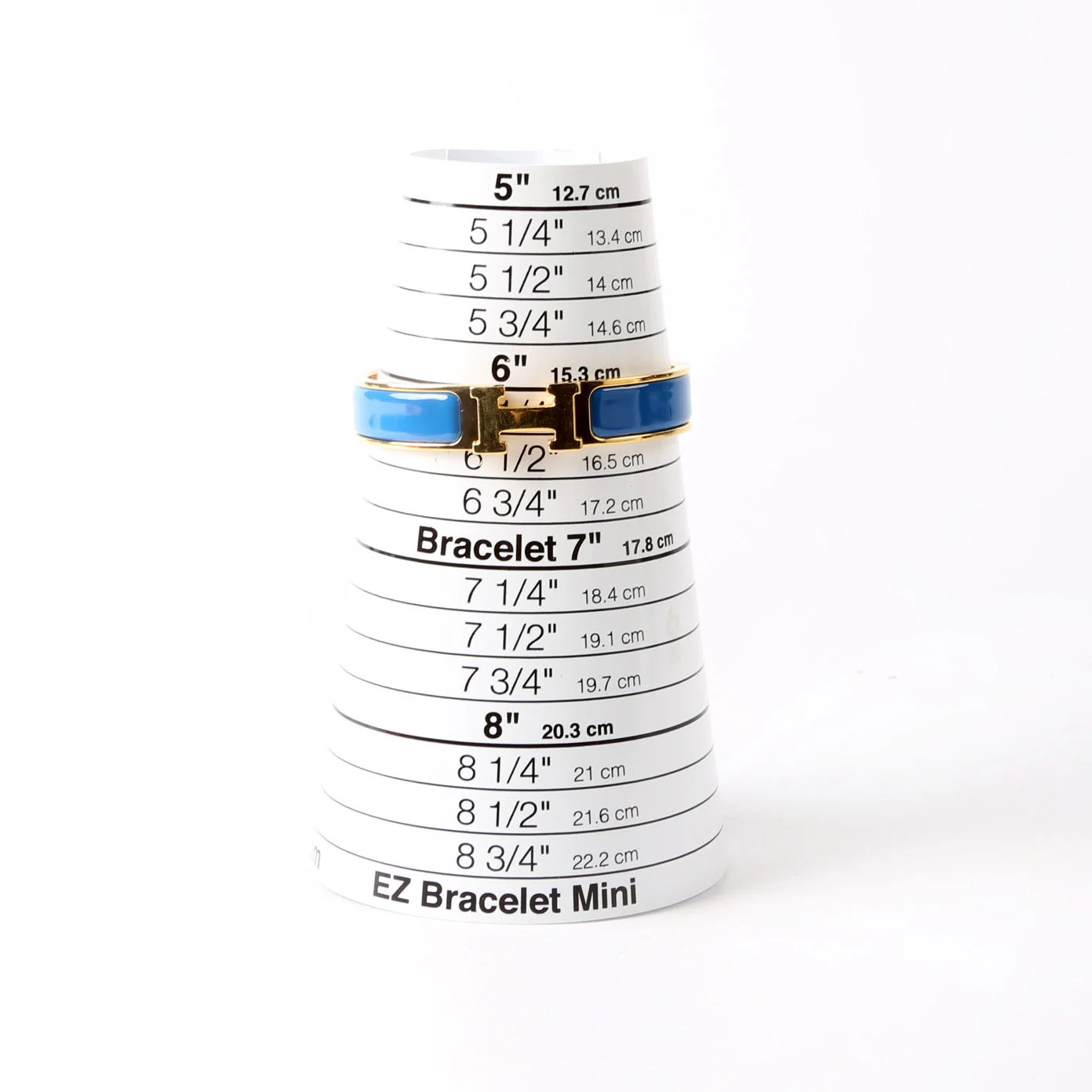 Clic Clac Narrow PM Bracelet Gold/Blue - Image 7