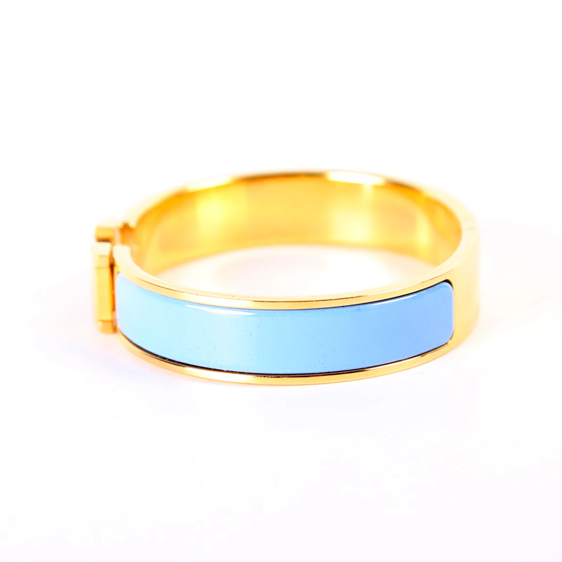 Clic Clac Narrow PM Bracelet Gold/Blue - Image 2