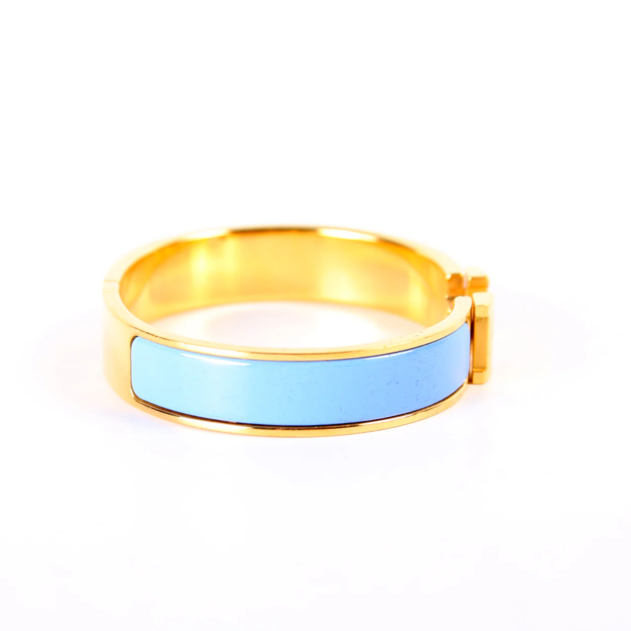 Clic Clac Narrow PM Bracelet Gold/Blue - Image 4