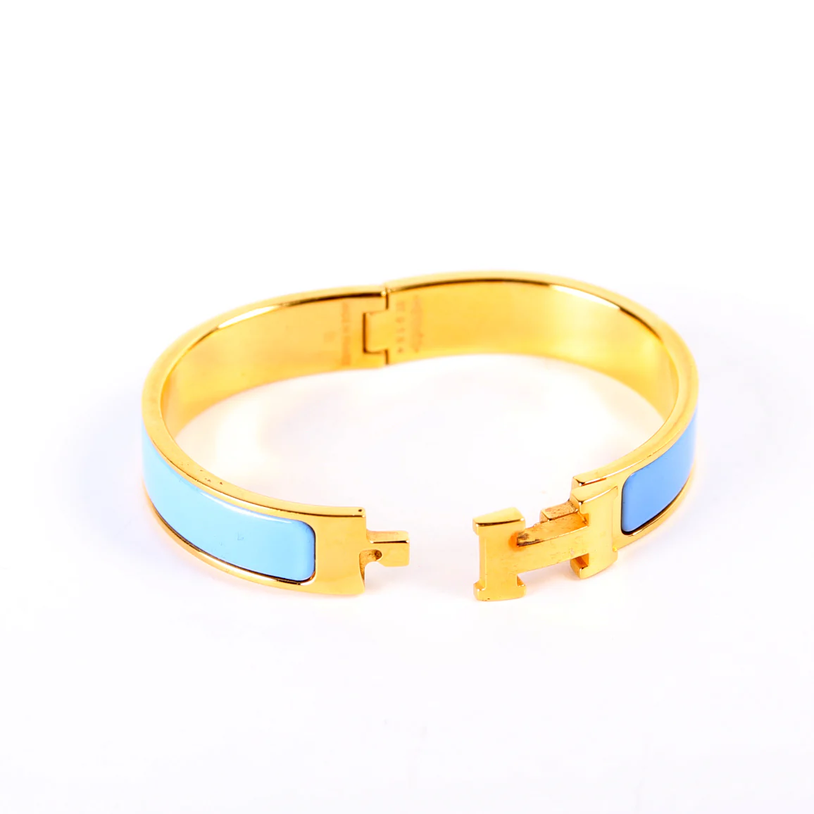 Clic Clac Narrow PM Bracelet Gold/Blue - Image 6