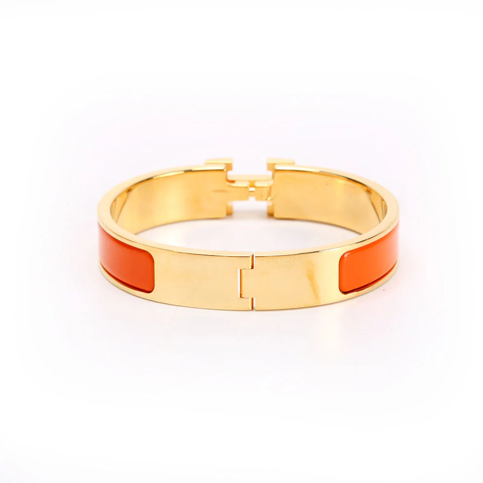 Clic Clac Narrow PM Bracelet Gold/Orange - Image 3