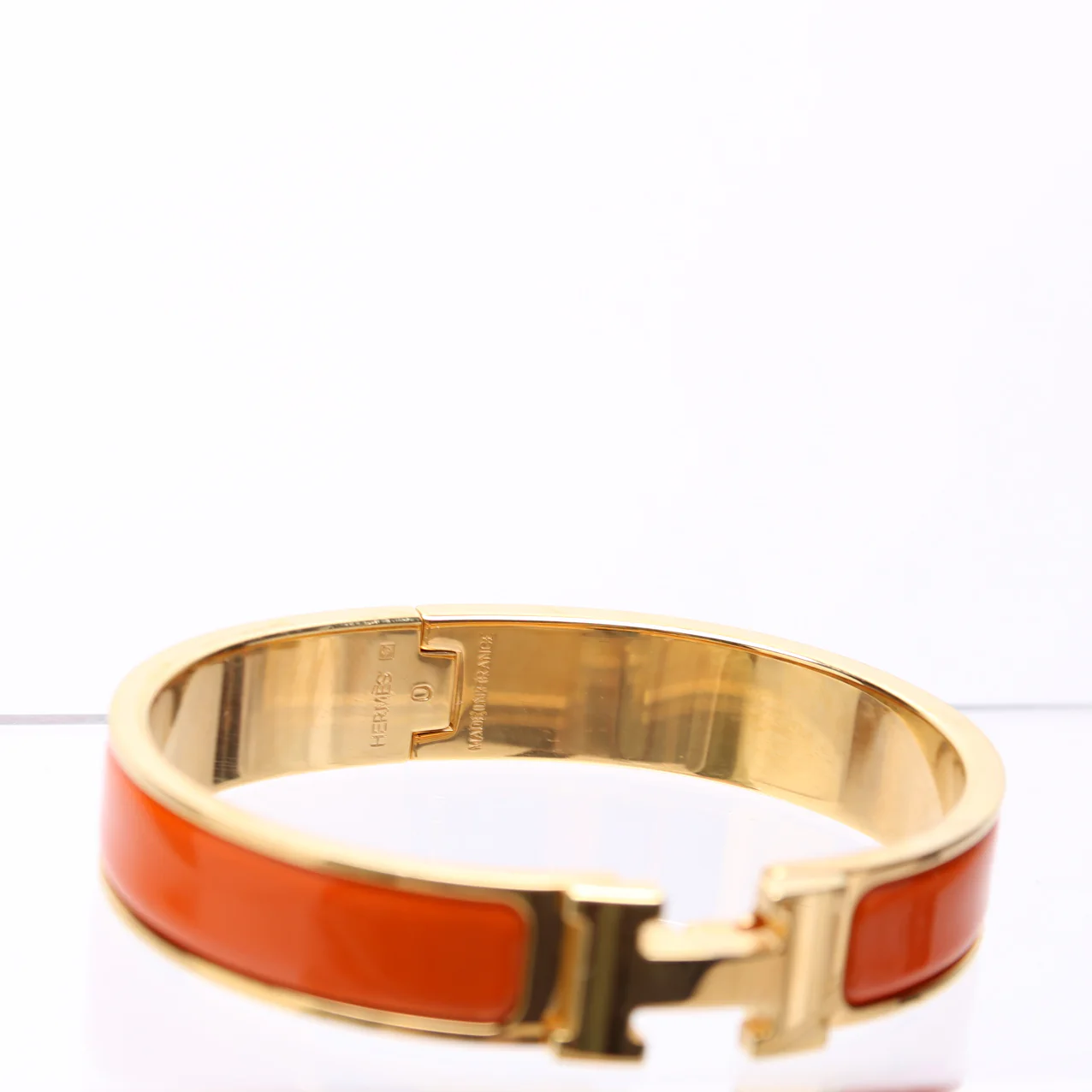 Clic Clac Narrow PM Bracelet Gold/Orange - Image 3
