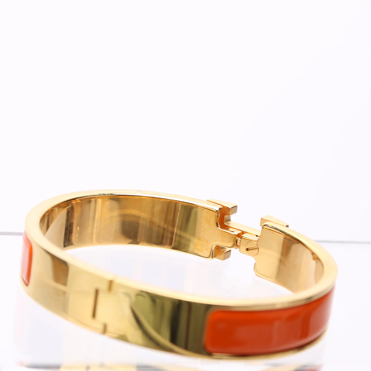 Clic Clac Narrow PM Bracelet Gold/Orange - Image 4
