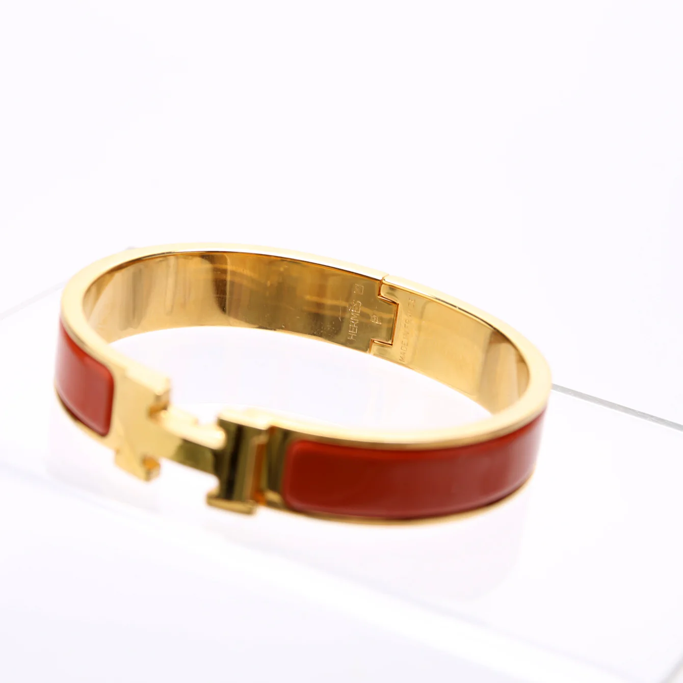 Clic Clac Narrow PM Bracelet Gold/Orange - Image 3