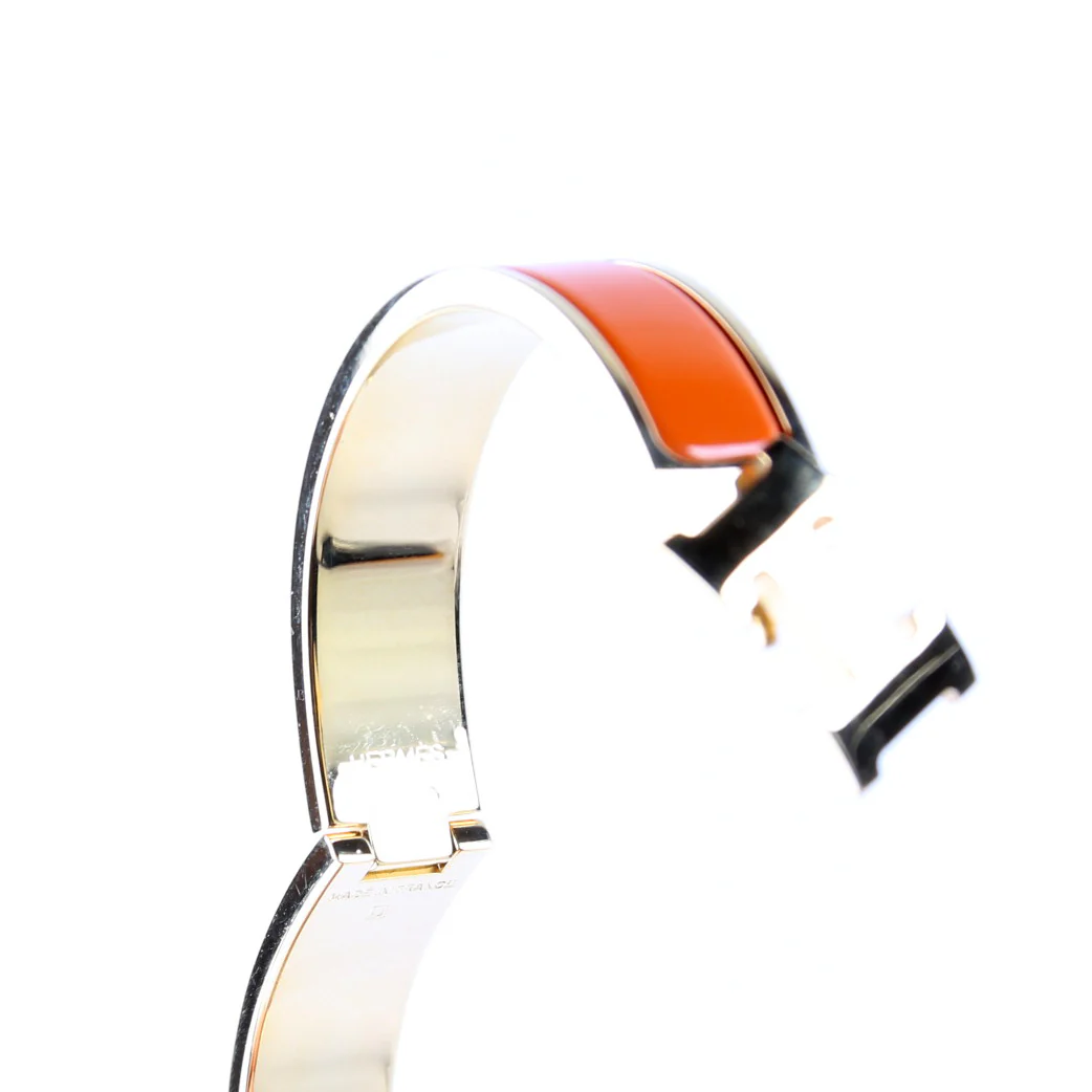 Clic Clac Narrow PM Bracelet Gold/Orange - Image 5