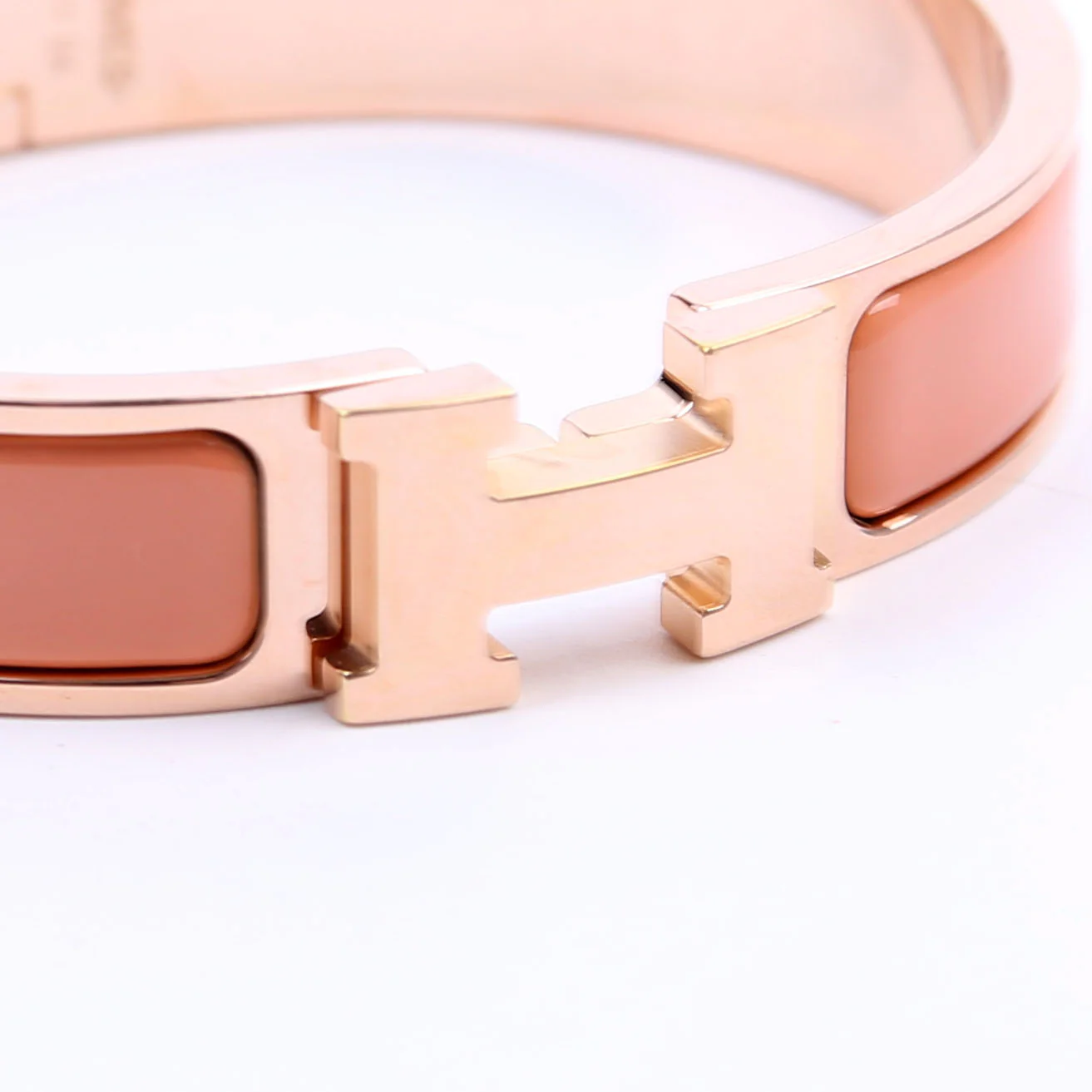 Clic Clac Narrow PM Bracelet Peach/Rose Gold - Image 5