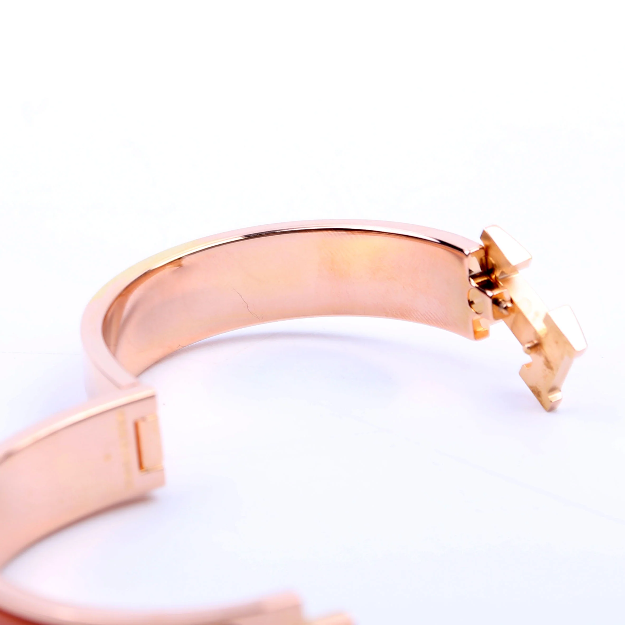 Clic Clac Narrow PM Bracelet Peach/Rose Gold - Image 7