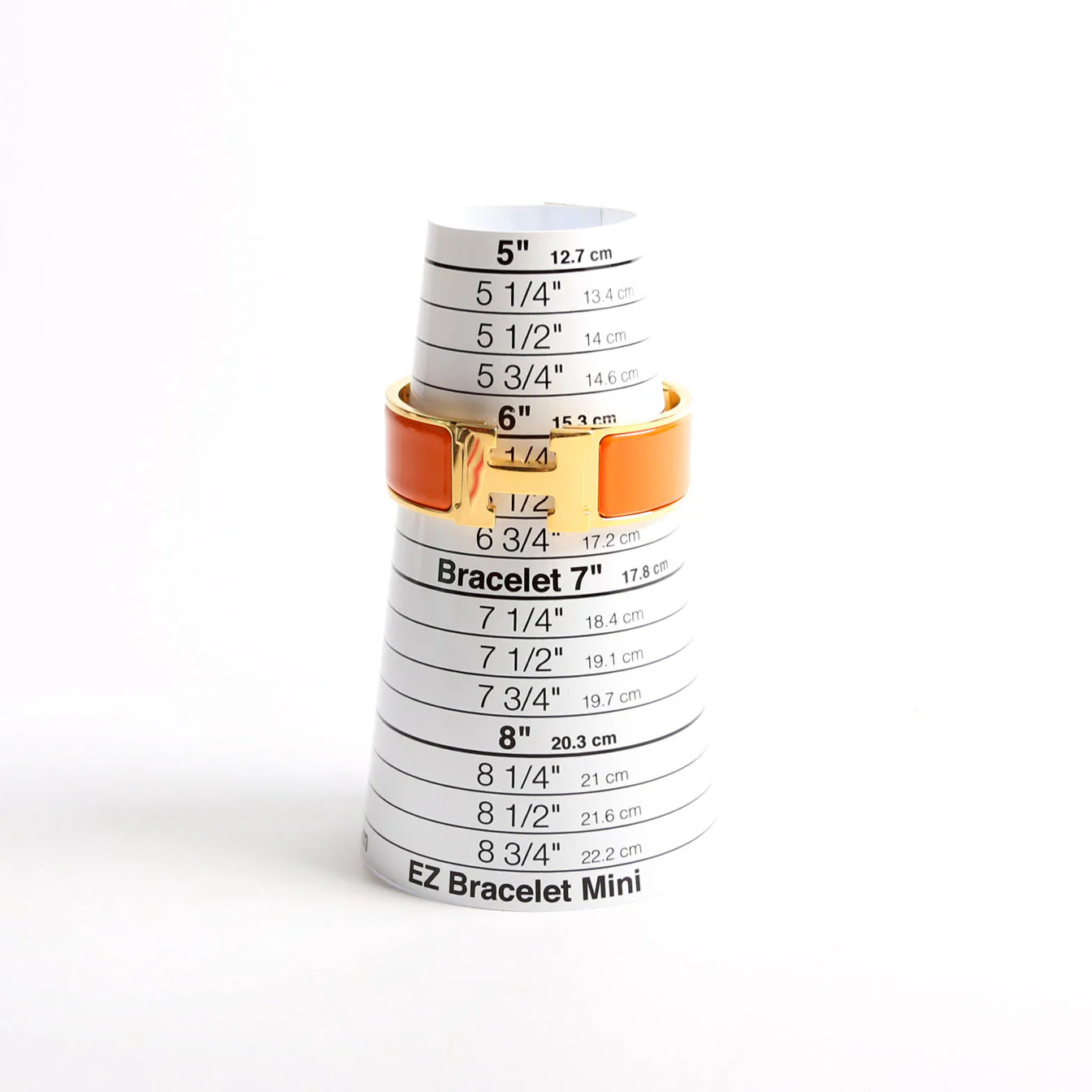 Clic Clac Wide PM Bracelet Gold/Orange - Image 7