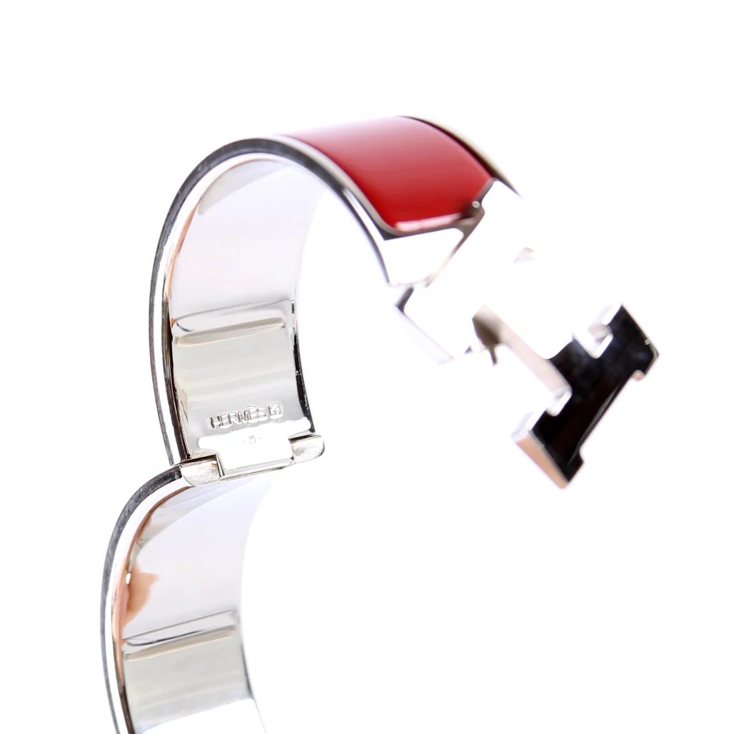Clic Clac Wide PM Bracelet Red - Image 5