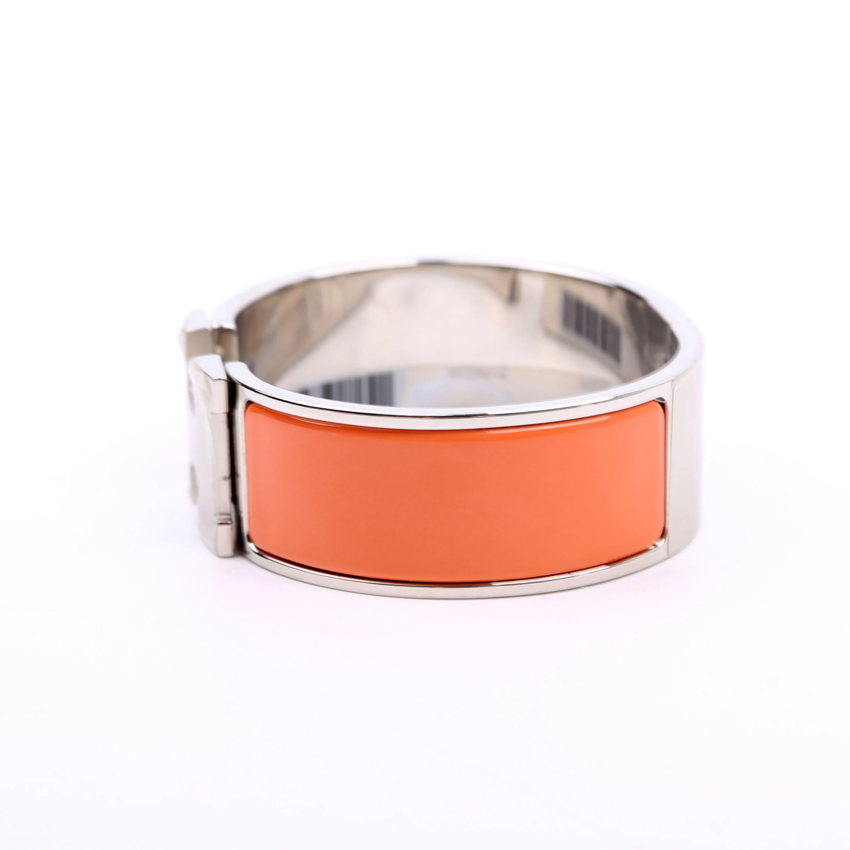 Clic Clac Wide PM Bracelet Silver/Orange - Image 2