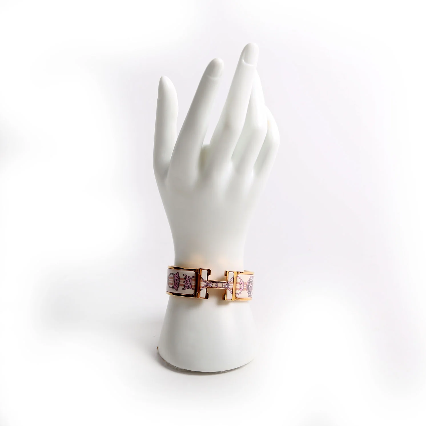 Clic Clac Wide PM Etriers Bracelet Gold/Multicolor - Image 6