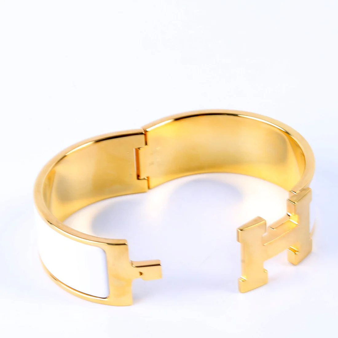 Clic Clac Wide PM White/Gold - Image 5