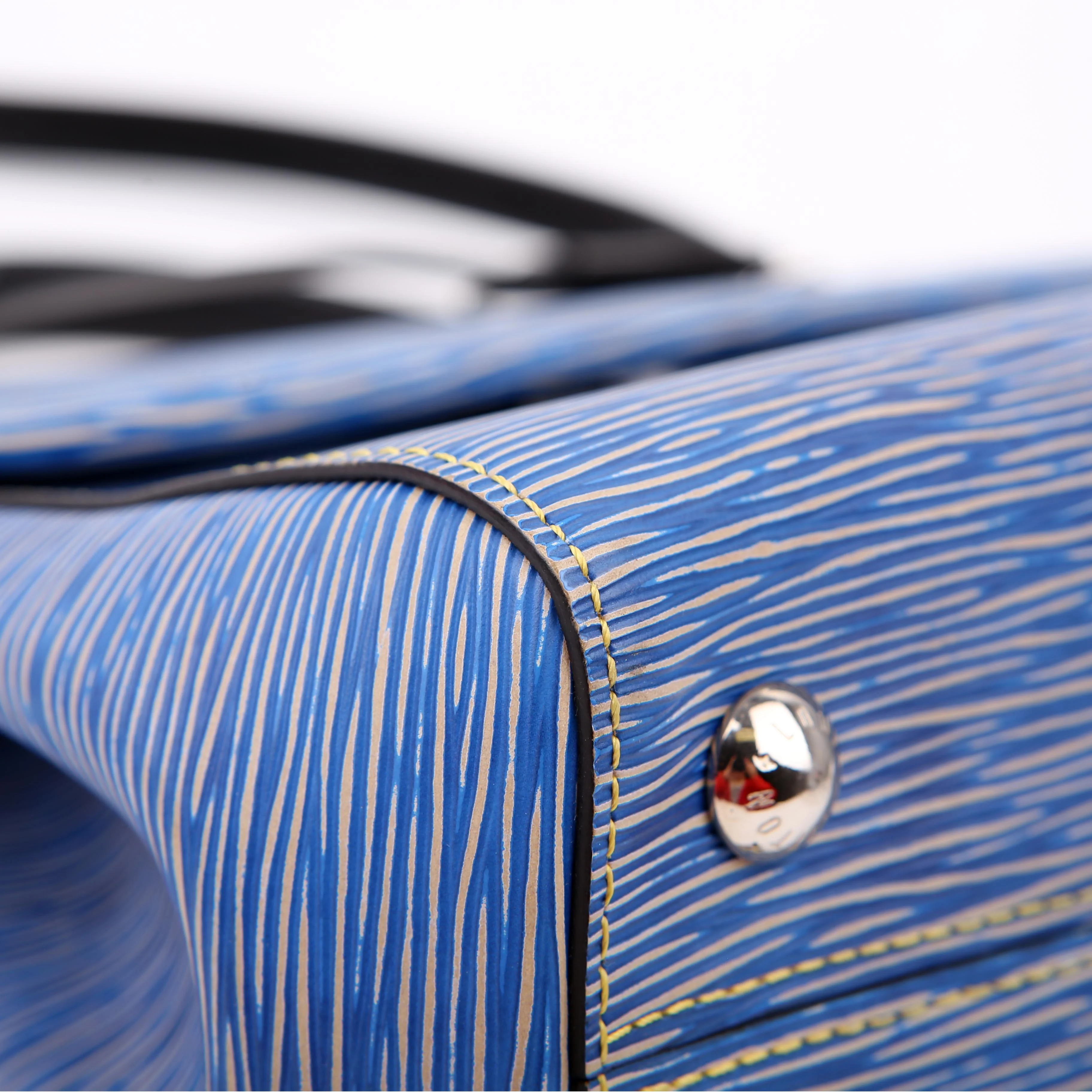 Cluny BB Epi Blue/Black - Image 5