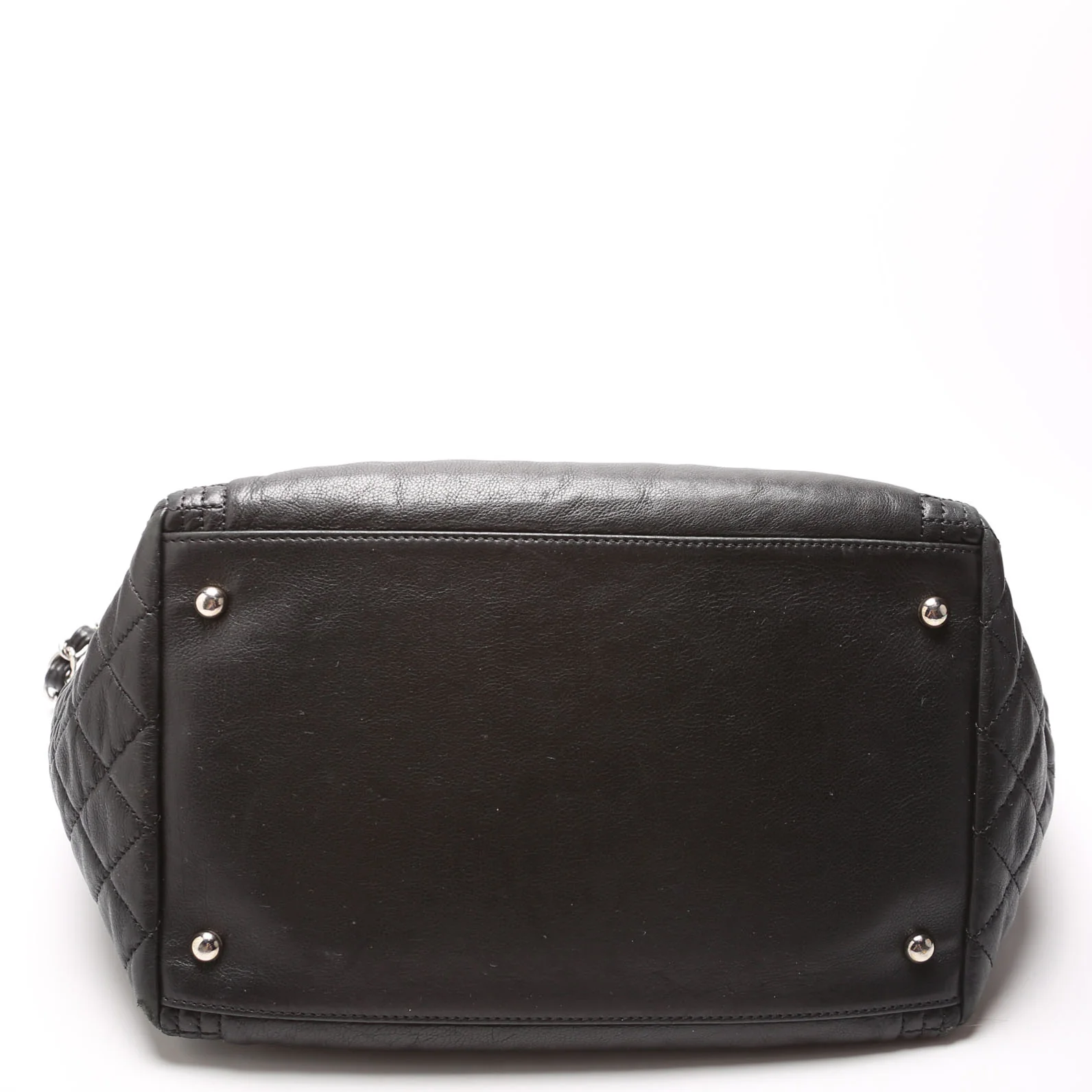 Coco Bangle Calfskin Tote Black - Image 4