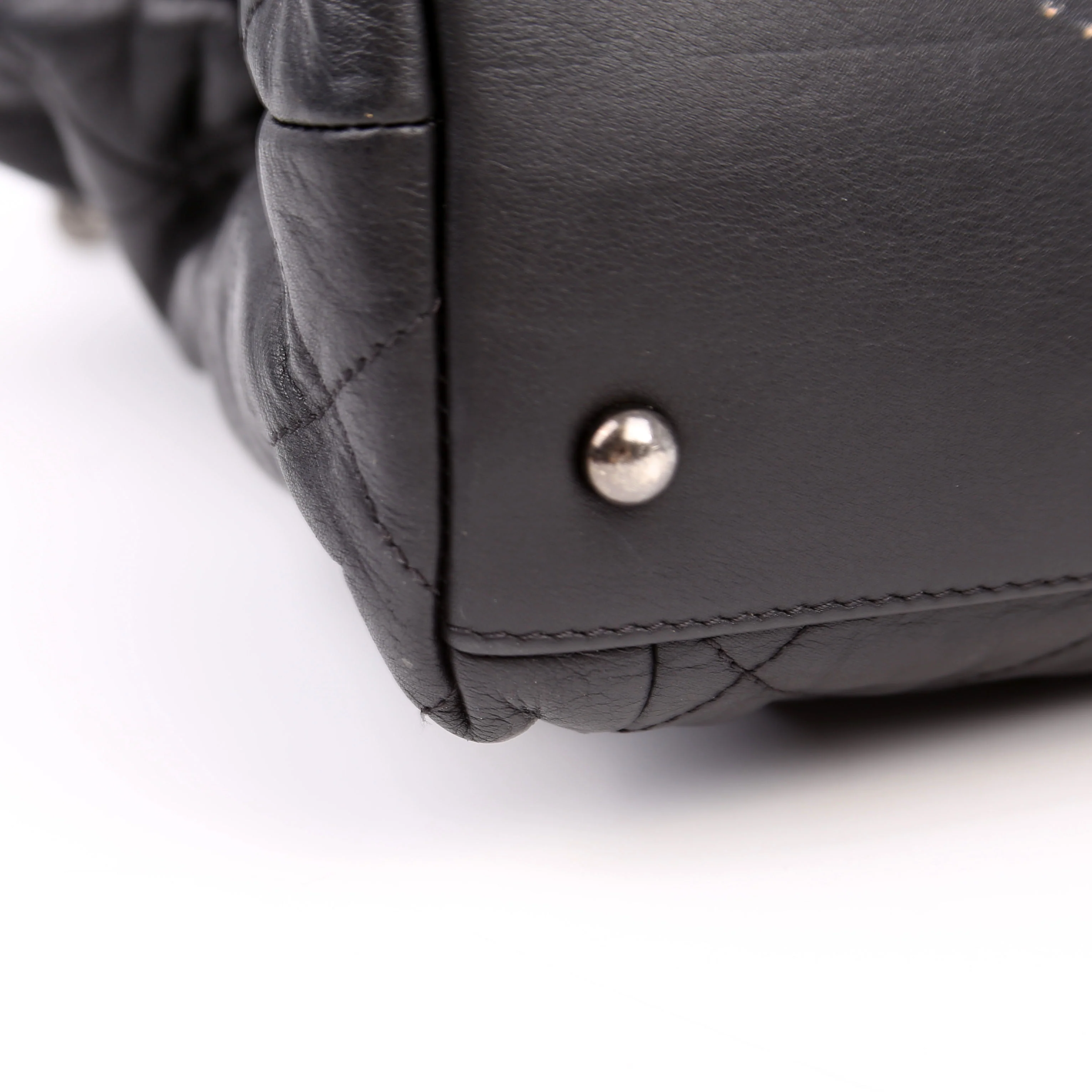 Coco Pleats Tote 16M Black - Image 7