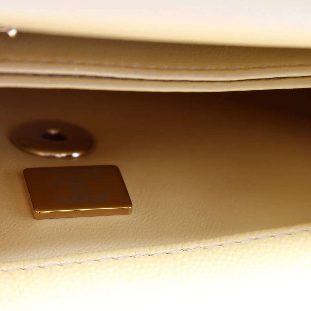 Coco Top Handle Mini Caviar - Image 9