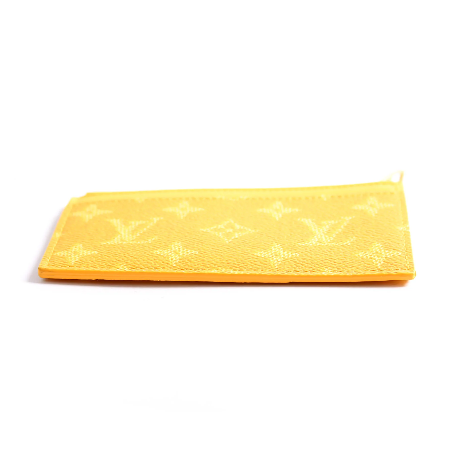 Coin Card Holder Heritage Monogram/Taiga Yellow - Image 5