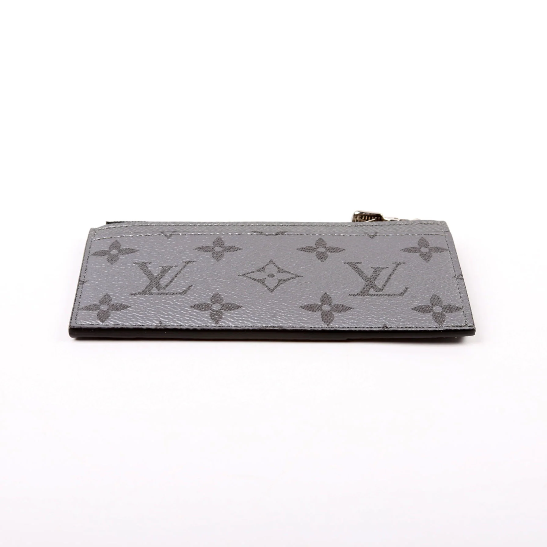 Coin Card Holder Taiga Monogram Gunmetal - Image 5