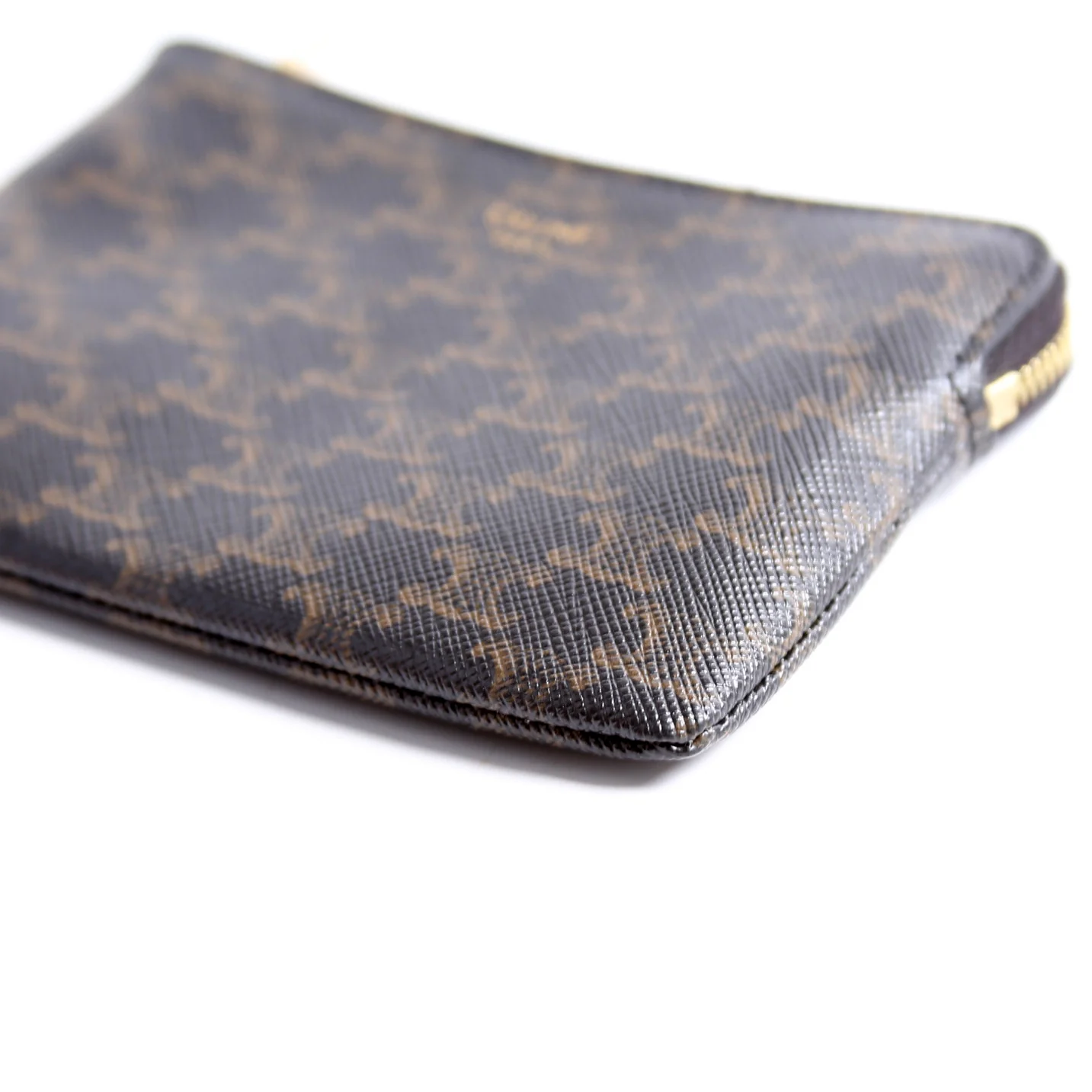 Coin Card Pouch Triomphe Canvas Brown - Image 7